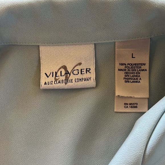 Woman’s large Blue Blouse - Picture 2 of 3